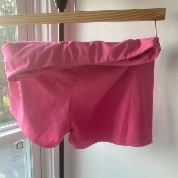 GARAGE PINK BIKE SHORTS - Picture 3 of 3